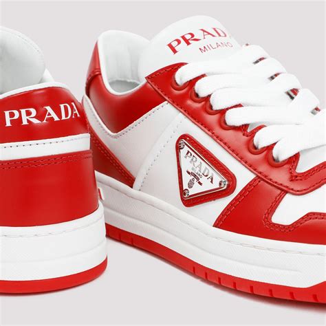 women red prada shoes|Prada sneakers red.